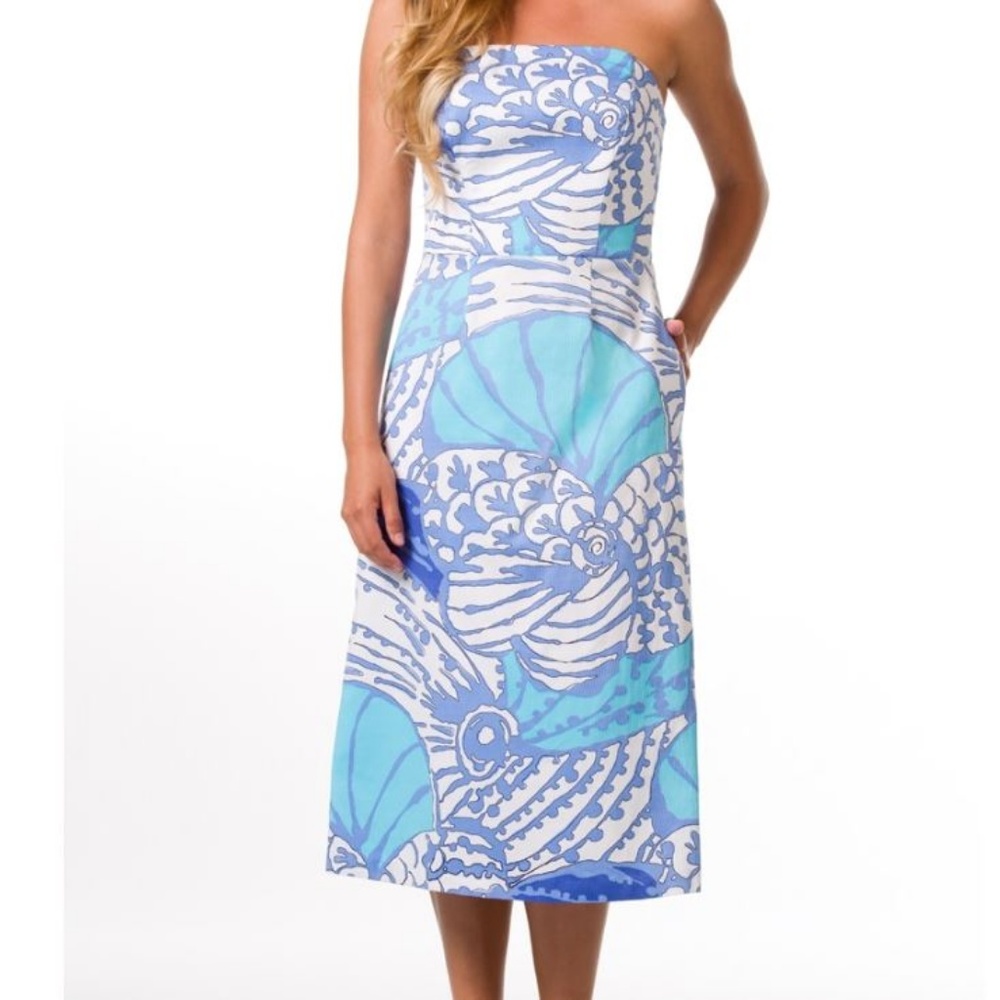 Tori Richard Oh Shell! Daryl Dress - Picture 1 of 6
